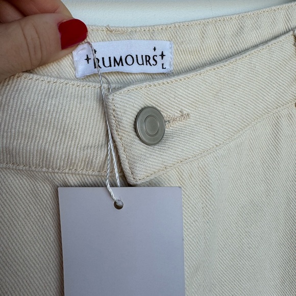 NWT Rumours union cargo pant sand size large - Picture 9 of 9